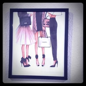 Set of 5 fashion photo frames!